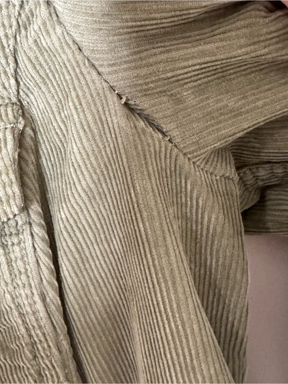 Eddie Bauer Olive Corduroy Jacket - Women’s - Picture 6 of 6